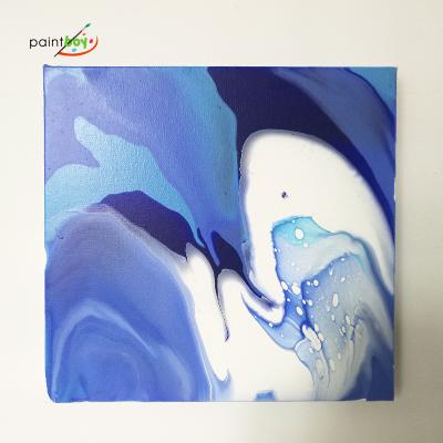 China New Realistic Pouring Acrylic Paint Flow Fluid High Paint Liquid Acrylic Paint Liquid Paint for sale