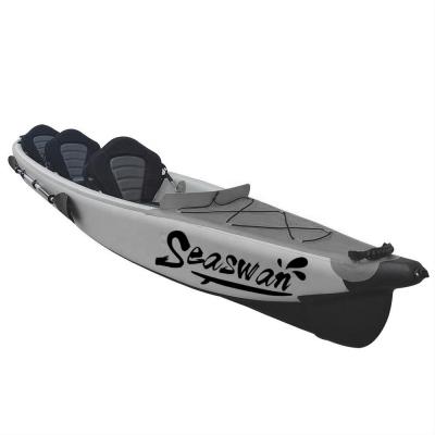 China Drop Stitch Fabric Inflatable Sales On Kayaks Double Seats With Drop Stitch Kayak for sale