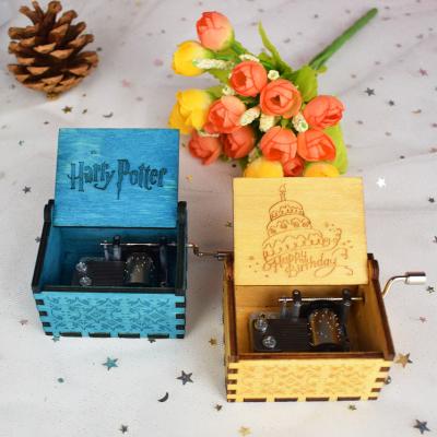 China Farming Wood Music Box Other Gifts Mothers Day Father Kids Valentines Wooden Customer Baby Gift Set For Wedding Gift Newborn Items for sale