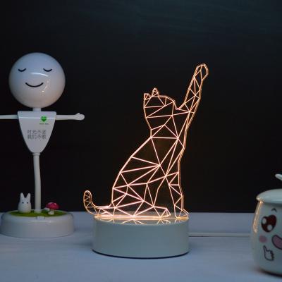 China Fantastic Decoration 3d Night Lamp With Led Light For Festival Gifts for sale