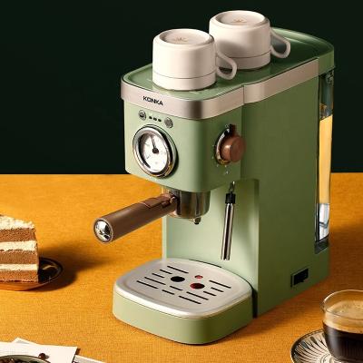 China Semi-automatic hotel coffee machine italian capsule coffee machine steam milk foam machine for sale