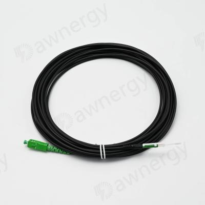 China SC APC Pullable Fiber Optic Patch Cord Cable for sale