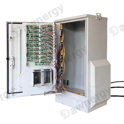 China 14 Pieces Carrier Grade PLC Splitter Modules DA-OCC-MS-432F Fiber Distribution Cabinet for sale