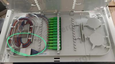 China 1U/2U Fiber Patch Panel Cassette com 1/2/4 Splice Trays para Fibras Single/Multi-Mode (48/96 Fibras) à venda