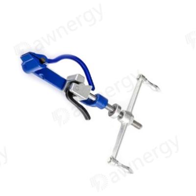 China Ergonomic Blue Stainless Steel Banding Strapping Tool for Fiber Optic Cable Splicing Joint for sale