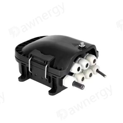 中国 81*124/52mm PPファイバー配送箱 IP68 12 融合容量 壁/ポールマウント 販売のため