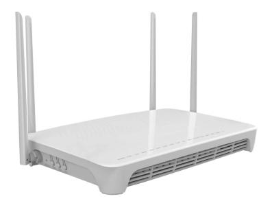 China Unidad óptica FHR2411GKB de la red del Ontario 4GE 1FXS 2.4G 5G WiFi ONU de GPON en venta