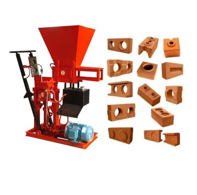 China Building Material Shops BRA / BRB Automatic Hydraulic Press Clay Brick Block Making Machine for sale