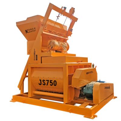 China Building Material Stores Js500 Js750 Portable Electric Cement Mixer Self Loading Industrial Concrete Mixer Concrete Mixer Prices for sale