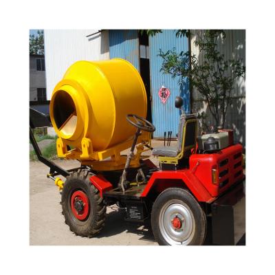 China Construction Material Stores Mini Concrete Mixer Truck For Sale Concrete Mixer With Mini Pump for sale