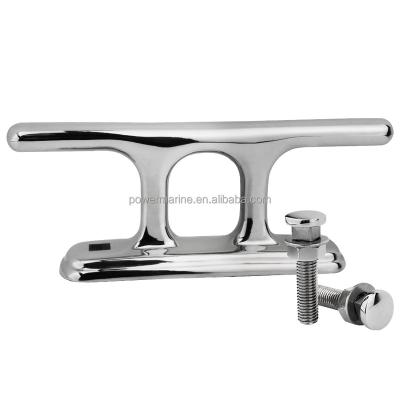 China Stainless Steel Boat Parts Stainless Steel AISI316 Heavy Duty Dock Bollard Marine Hardware For Yacht for sale