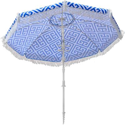 China Durable Portable Sports Beach Umbrella Seaside Umbrella For Sandy Beach Umbrella for sale