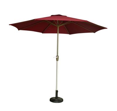 China Rain Umbrellas For Table Decorations Outdoor Waterproof Patio Solar Roma Restaurant Light Umbrella for sale