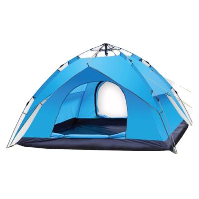 China Cheap Outdoor Automatic Noise Tent Water Proof Tent Camping Tent 3-4 Person Traveling Outdoor for sale