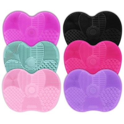 China Mini Hot Selling Customized Soft Silicon Matte Remover Makeup Brush Cleaning Pad Ailiya-68 for sale