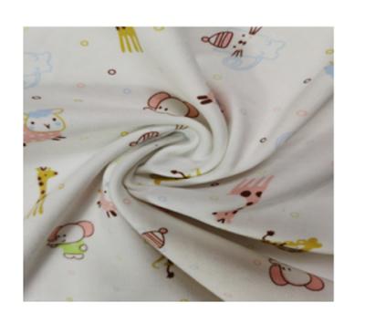 China Cute Pattern 100% Cotton Fabric Sustainable Kids Stretch High Quality Fabric Tear-Resistant for sale