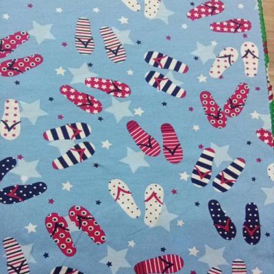 China Egyptian Cotton Fabric Digital Printed Knitted Fabric Tear-Resistant for sale