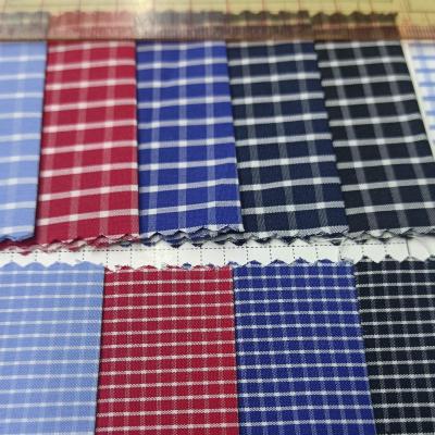 China Pleasant Flame Retardant Flame Retardant Fabric To Touch Picnic Red Plaid Fabric Yarn Dyed Fabric for sale