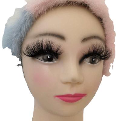 China Very Long High Quality Own Brand Cruelty Free 3D Fake Lashes With Glitter Eyelash Box for sale