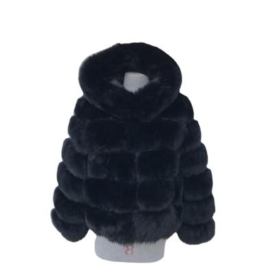 China 2021 Luxury Natural Hot Fashion Coats Length 110cm Length Winter For Women Jacket Silver Fox Fur Lady Natural Coat for sale