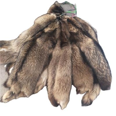 China High quality real raccoon fur pelts factory price raccoon fur for sale