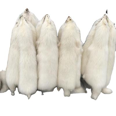 China Skin Revitalizer Factory Price Quality Large White Fox Skin Fur Skin for sale