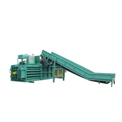 China Automatic Horizontal Carton Mini Waste Paper Baler Machine Plastic Compression Machine Food Bottle for sale