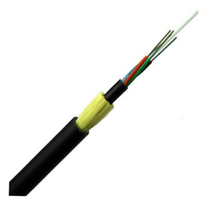 China Telecom Factory Product Adss 12 Core All Support Sheath Self Cable 4 To 144 Dielectric Single Overhead Fiber Optic Cores for sale