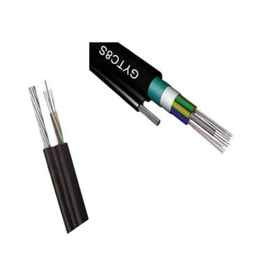 China Self-supporting outdoor fiber telecommunication figure aerial cable GYTC8S 6core for sale