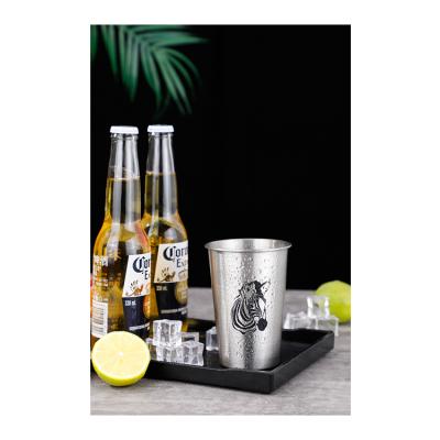 China Durable Special Design Manufacturer Premium 304 Stainless Steel Beer Cup& Drinks Mug for sale