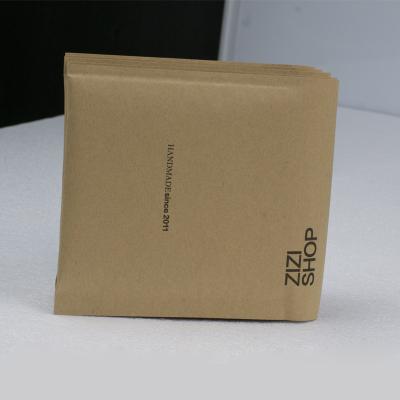 China Creative Brown Eco Friendly Shock Resistance Custom Printed Kraft Paper Envelope Packaging for sale