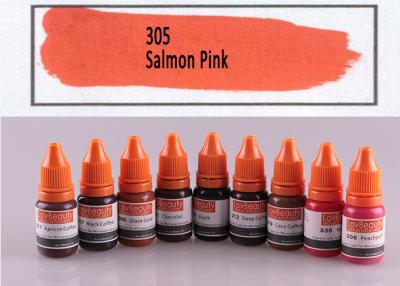 China Professional Permanent Natural Tattoo Ink Salmon Pink Environmental for sale