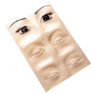 China 3D Eyebrow Microblading Tattoo Practice Makeup Face Sheets Blank for sale