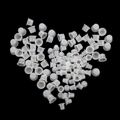 China Microblading Ink Caps For Tattooing 100 Pcs Disposable 11mm Height for sale