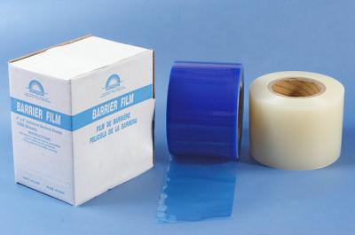 China Moisture Proof Disposable Hygienic Products Transparent Blue Plastic Protection Film for sale