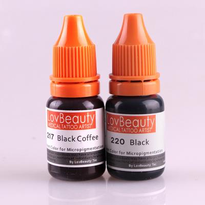 China Super Bright Eternal Tattoo Ink Non Toxic For 6D Eyebrow Embroidery for sale