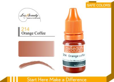 Chine Le café orange Microblading d'eye-liner pigmente semi - la crème organique à vendre