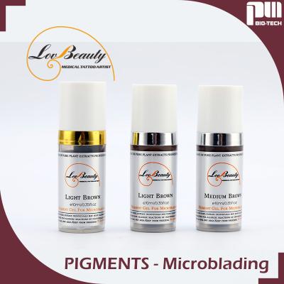 China PMU Pigment Organic Micro pigmentation For Permanent Makeup Cosmetic Tattoo Ink for sale