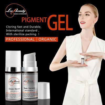 Chine Encre permanente de maquillage de pigmentation micro organique de colorant de Microblading pour le tatouage cosmétique à vendre