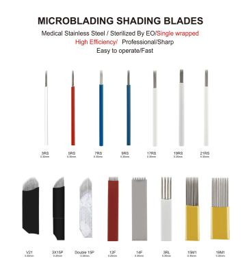 China Lovbeauty Medical Glass Microblading Blades Series LOT # and Expiration Date for sale