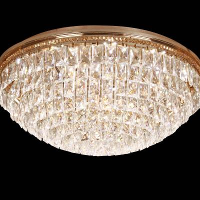 China Factory Direct Modern Advanced Fixtures Led Dining Room Crystal Ball Lighting Cafe Crystal Ceiling Light Hanging Lamps for sale