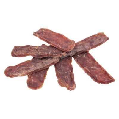 China ODM Beef Chips Steak 80g Sustainable High Protein Naturaldry Pet Treats Snacks Dog Chews Food for sale