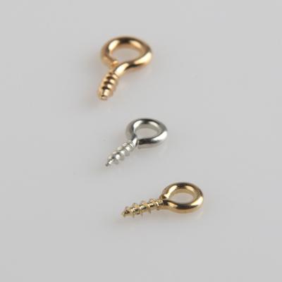 China Environmental Friendly Eye Bolts Screws Findings 10000 Pcs Wholesale DIY Necklace Bracelet Jewelry Making Accessories for sale