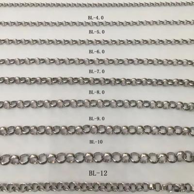 China Hot-selling High Quality Chain Link Environmental Friendly Stainless Steel Cuban Link Handmade Chain Accessories for sale