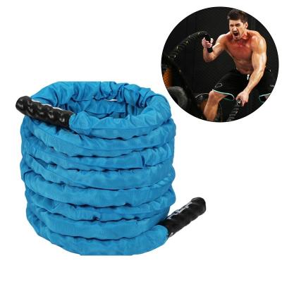 China Universal Heavy Duty Fitness Battle Ropes Improve Strength Muscle Jump String Gym Workout Power Exercise With Cover Devices for sale