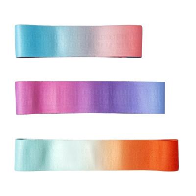 China W1N High Elasticity Hip Ring Anti-Slip Home Yoga Custom Logo Workout Hip Ring Fitness Leg Stretch Squat Resistance Band for sale