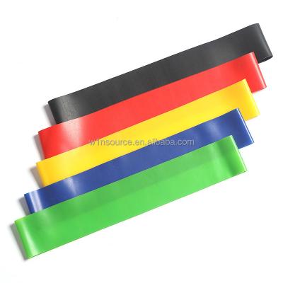 China W1NSOURCE Non-Slip Resistance Bands Set Exercise Bands For Physiotherapy Resistance Loop Exercise Bands for sale