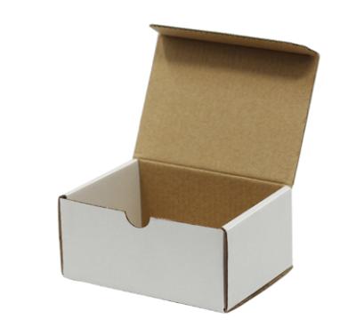 China Customized Recyclable Rectangular Electronic Products Kraft Paper Mail Packing Cardboard Corrugated Logo Printing for sale