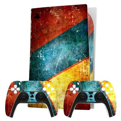 China Dualsense PS5 Playstation 5 Skin Decal Protector Sticker For PS5 Controller Wrap Decal Cover Vinyl Sticker For PS5 Digital Edition for sale