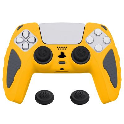 China New Ergonomic Soft Anti-Slip Silicone Controller Sleeve Custom Skin Cover For PS5, Rubber Protector Skins Grips For PS5 Wireless Controller for sale